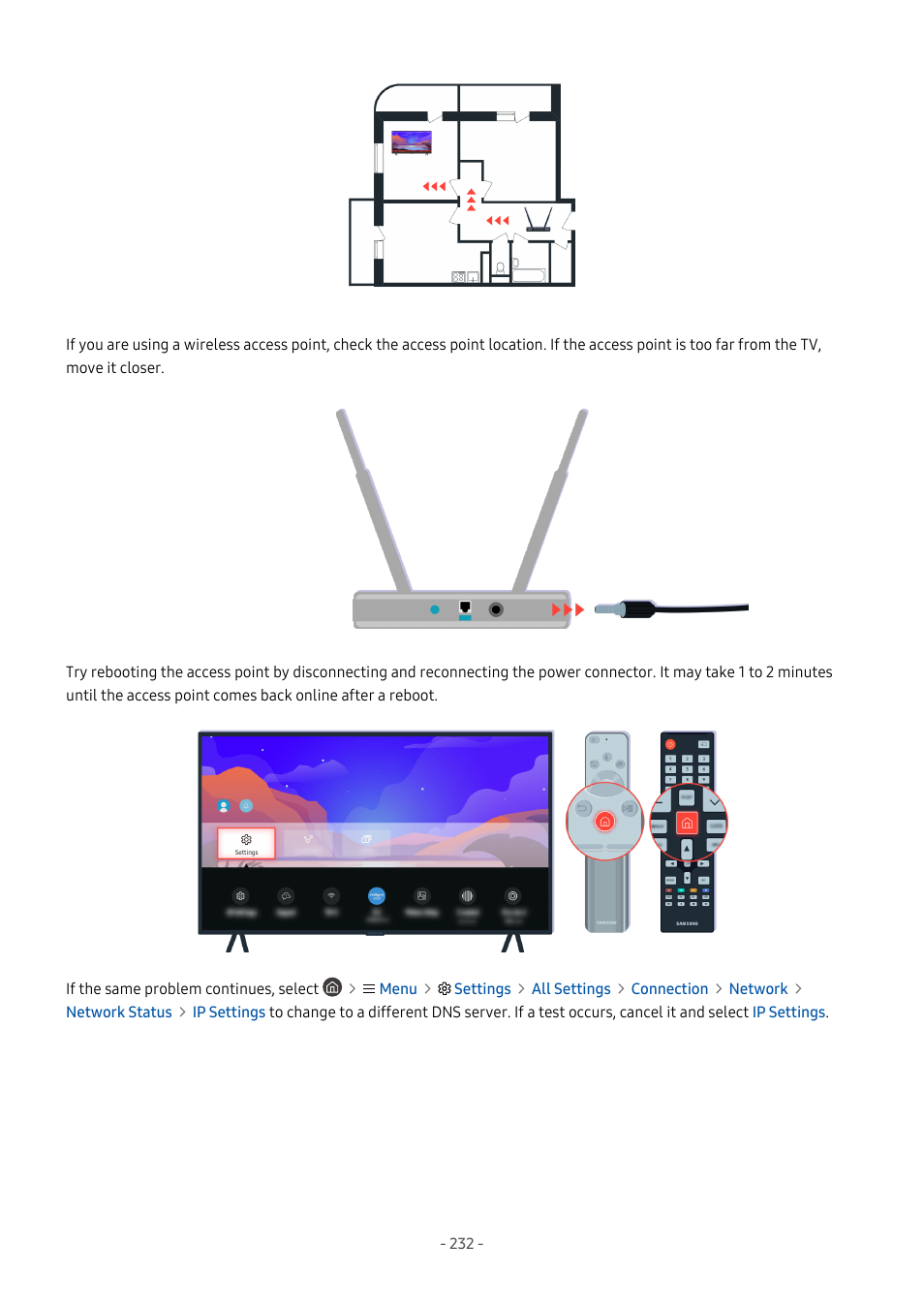 Samsung S95C 77" 4K HDR Quantum Dot OLED TV User Manual | Page 232 / 272