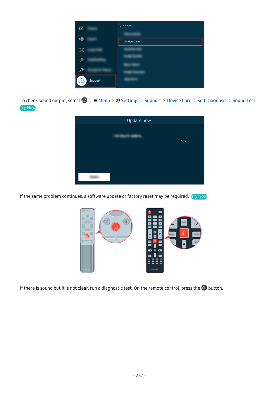 Samsung S95C 77" 4K HDR Quantum Dot OLED TV User Manual | Page 237 / 272
