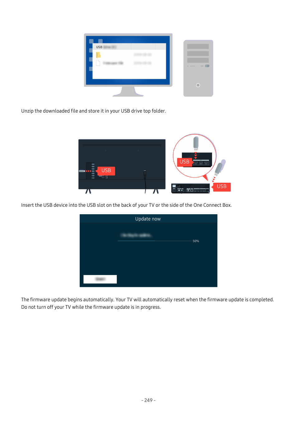 Samsung S95C 77" 4K HDR Quantum Dot OLED TV User Manual | Page 249 / 272