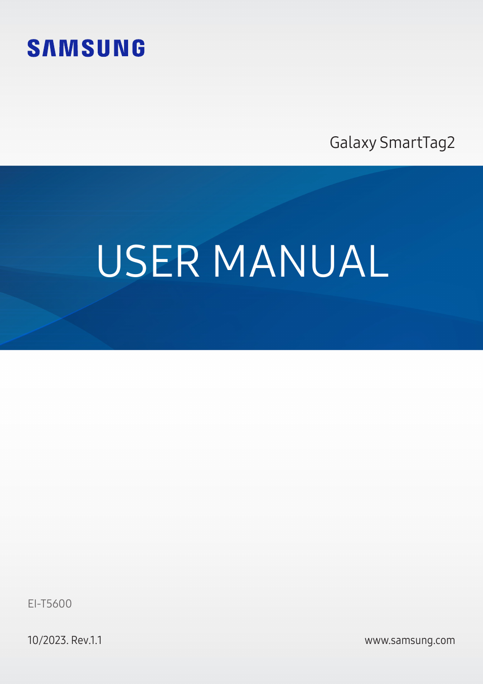 Samsung SmartTag2 Wireless Tracker (White) User Manual | 798 pages