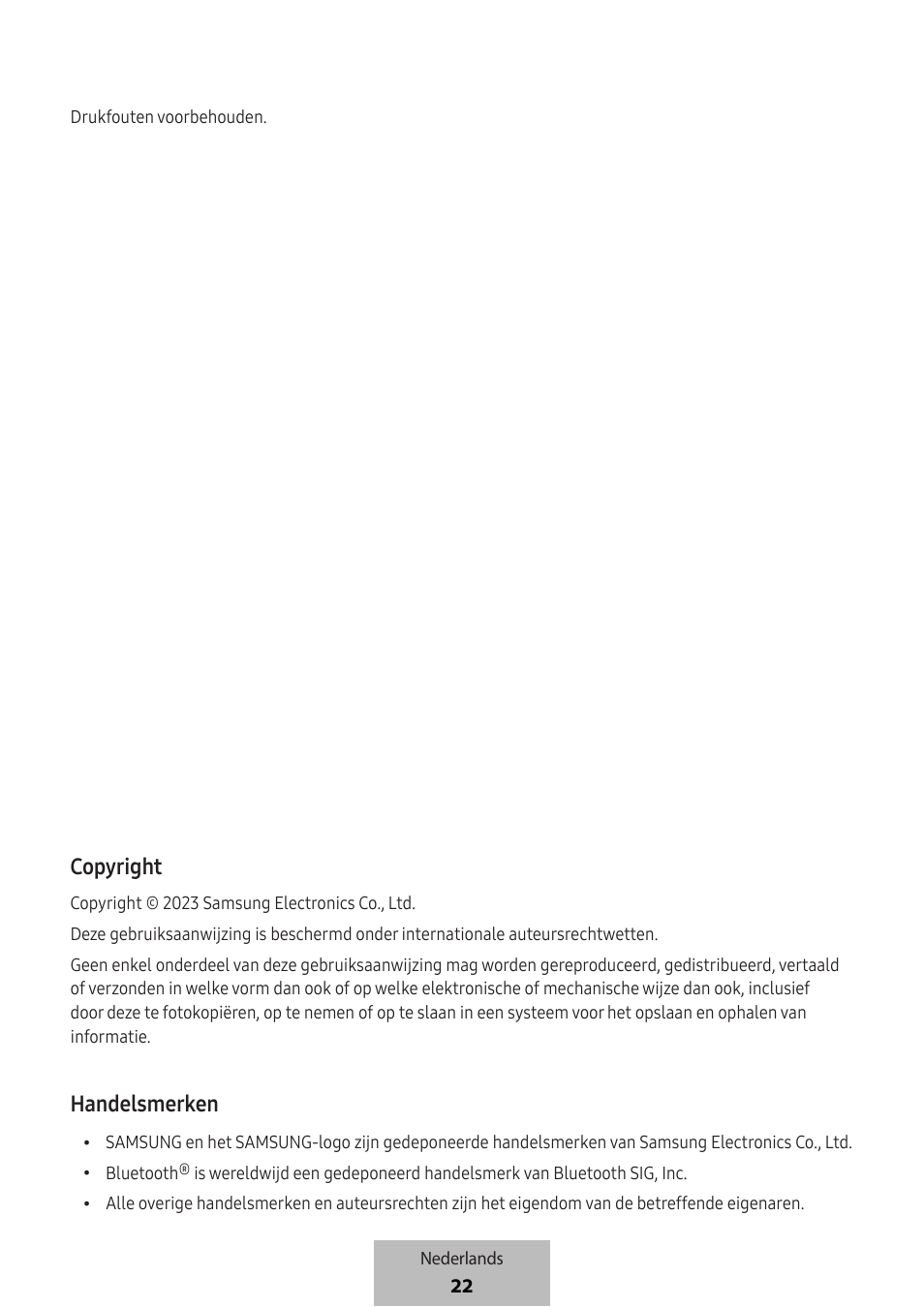 Copyright, Handelsmerken | Samsung SmartTag2 Wireless Tracker (White) User Manual | Page 354 / 798