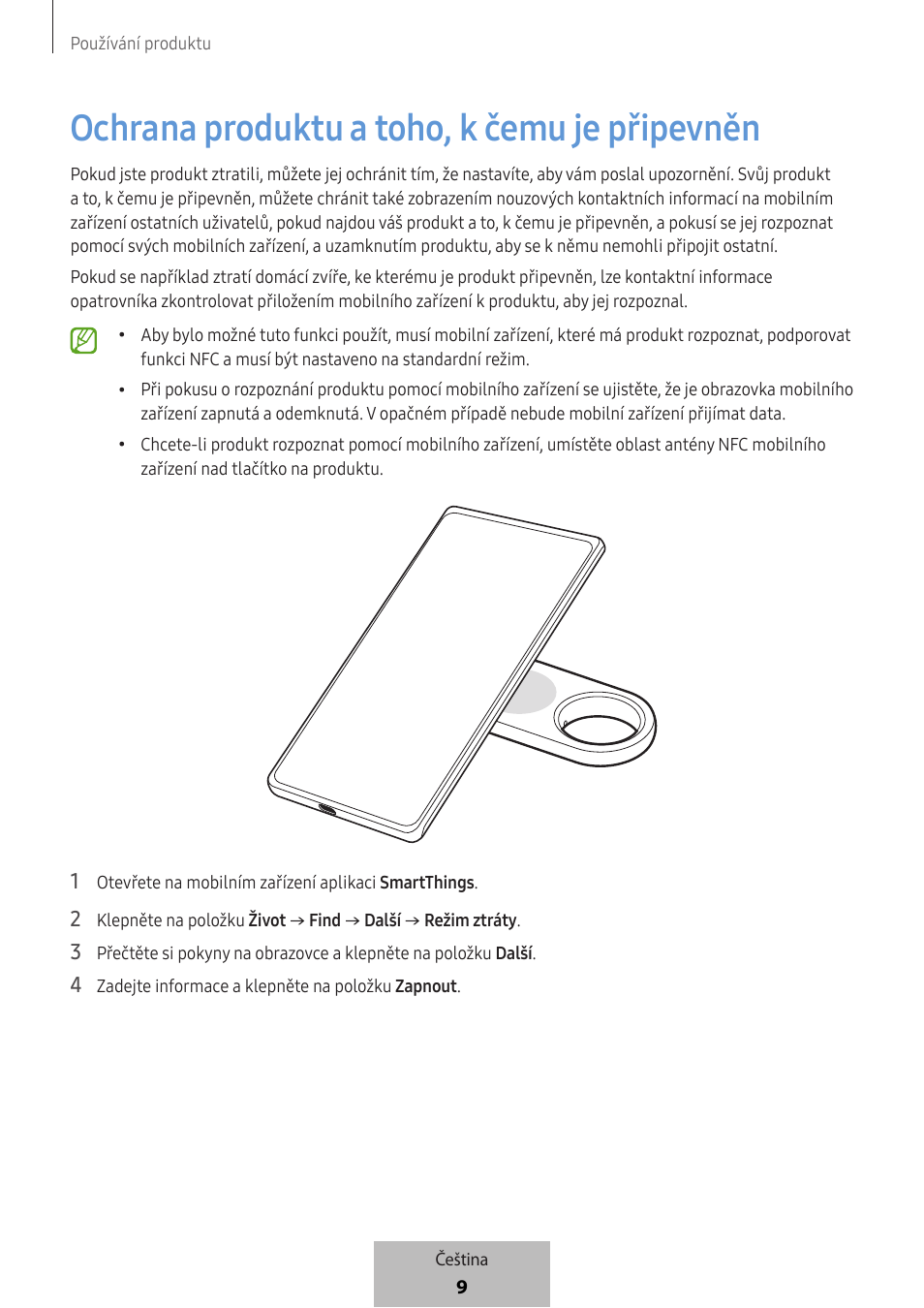 Ochrana produktu a toho, k čemu je připevněn | Samsung SmartTag2 Wireless Tracker (White) User Manual | Page 517 / 798