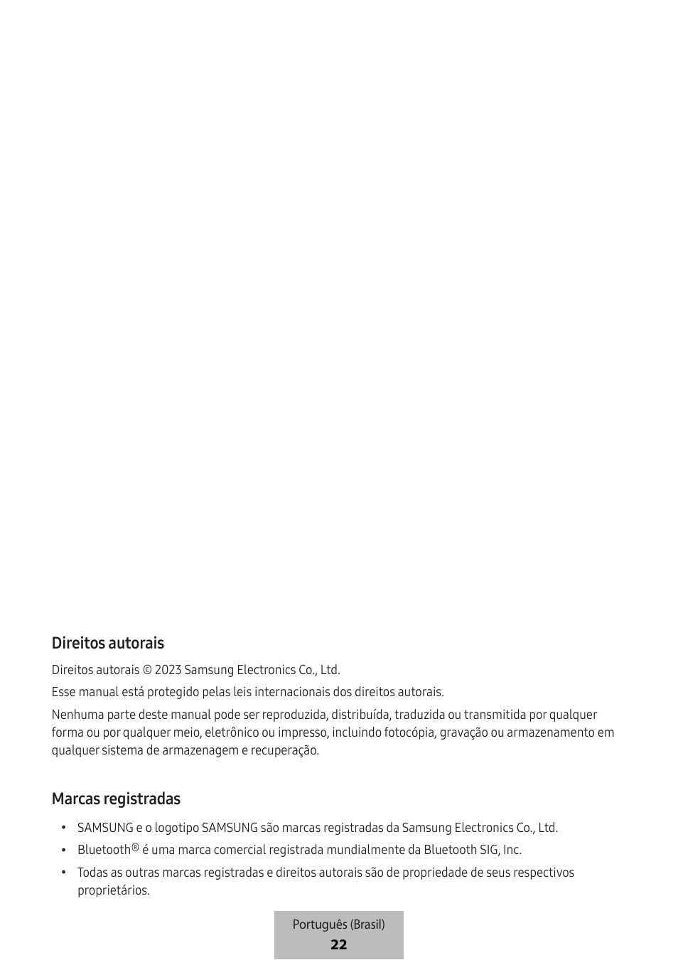 Direitos autorais, Marcas registradas | Samsung SmartTag2 Wireless Tracker (White) User Manual | Page 778 / 798