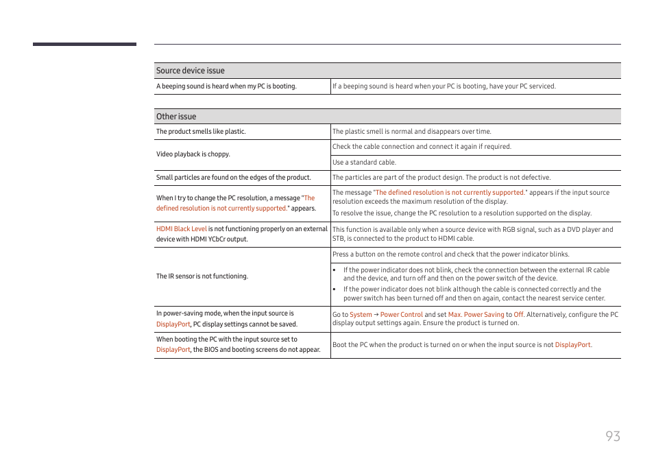 Samsung S-Box Signage UHD Player Pro User Manual | Page 93 / 99