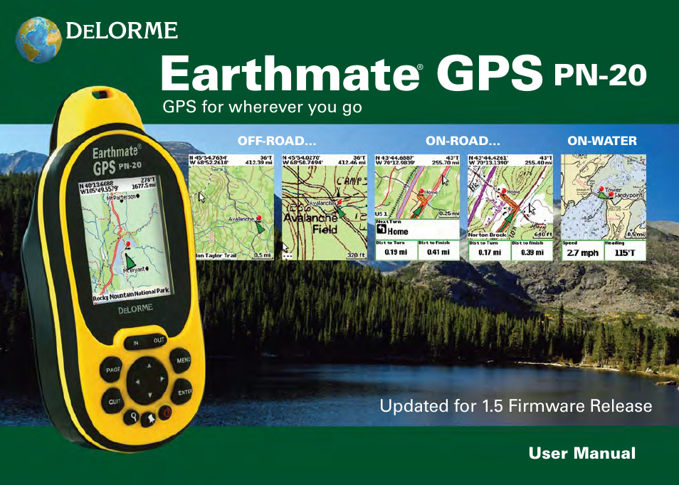 DeLorme Earthmate PN-20 User Manual | 93 pages