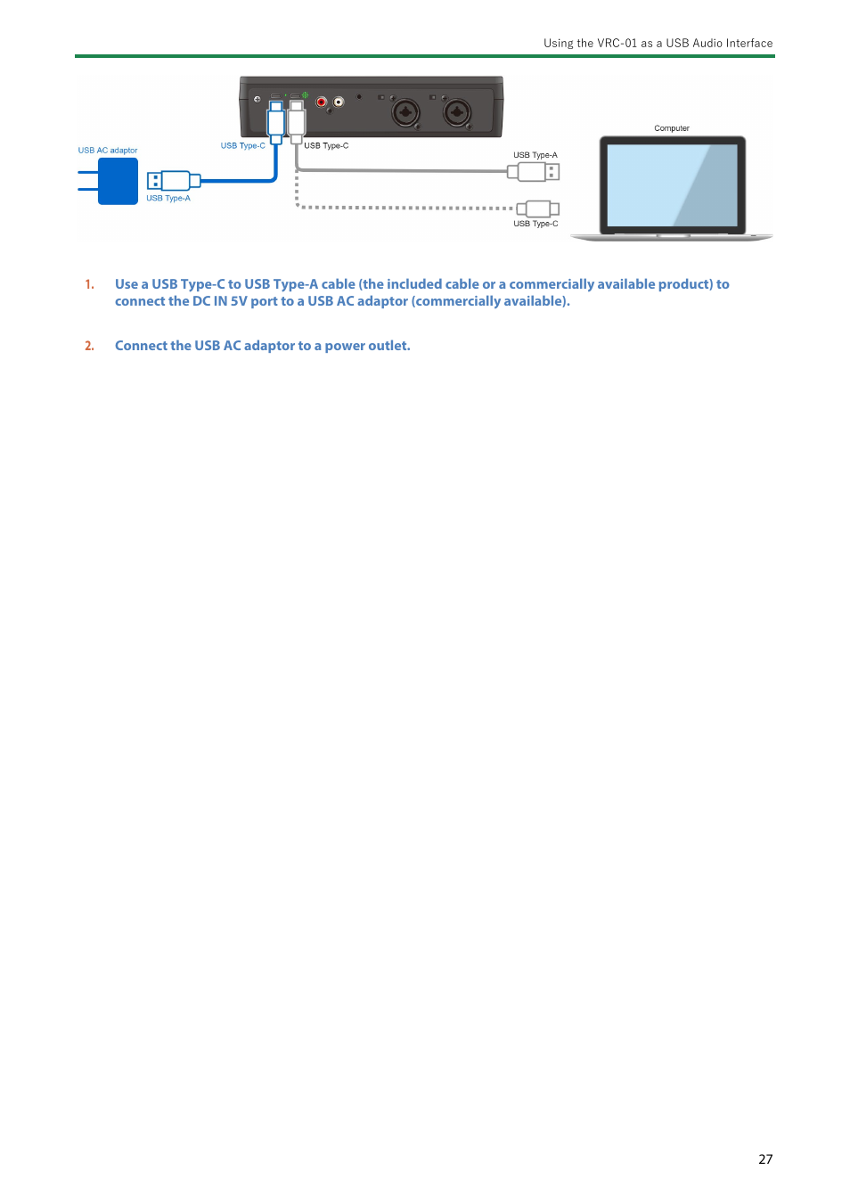 Roland AeroCaster Livestreaming System User Manual | Page 27 / 34