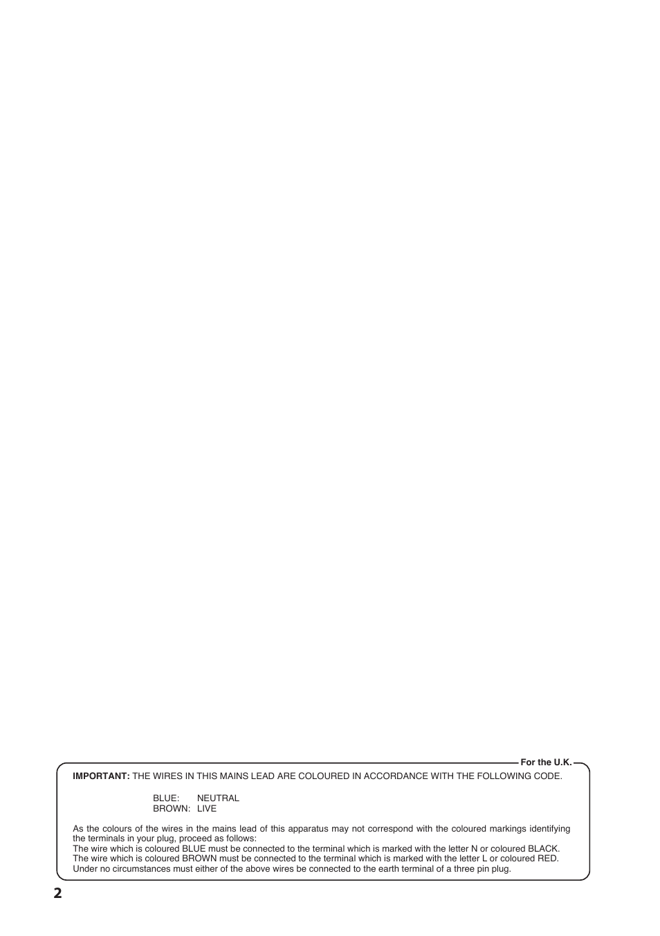 Roland VC-1-SC Up/Down/Cross Scan Converter User Manual | Page 2 / 32