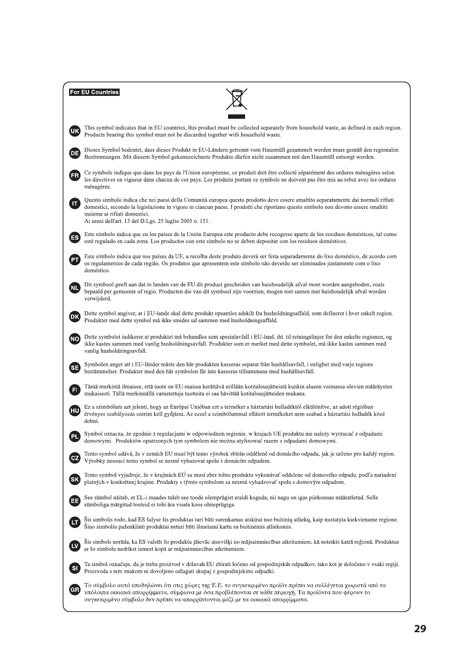 Roland VC-1-HS HDMI to SDI Video Converter User Manual | Page 29 / 32