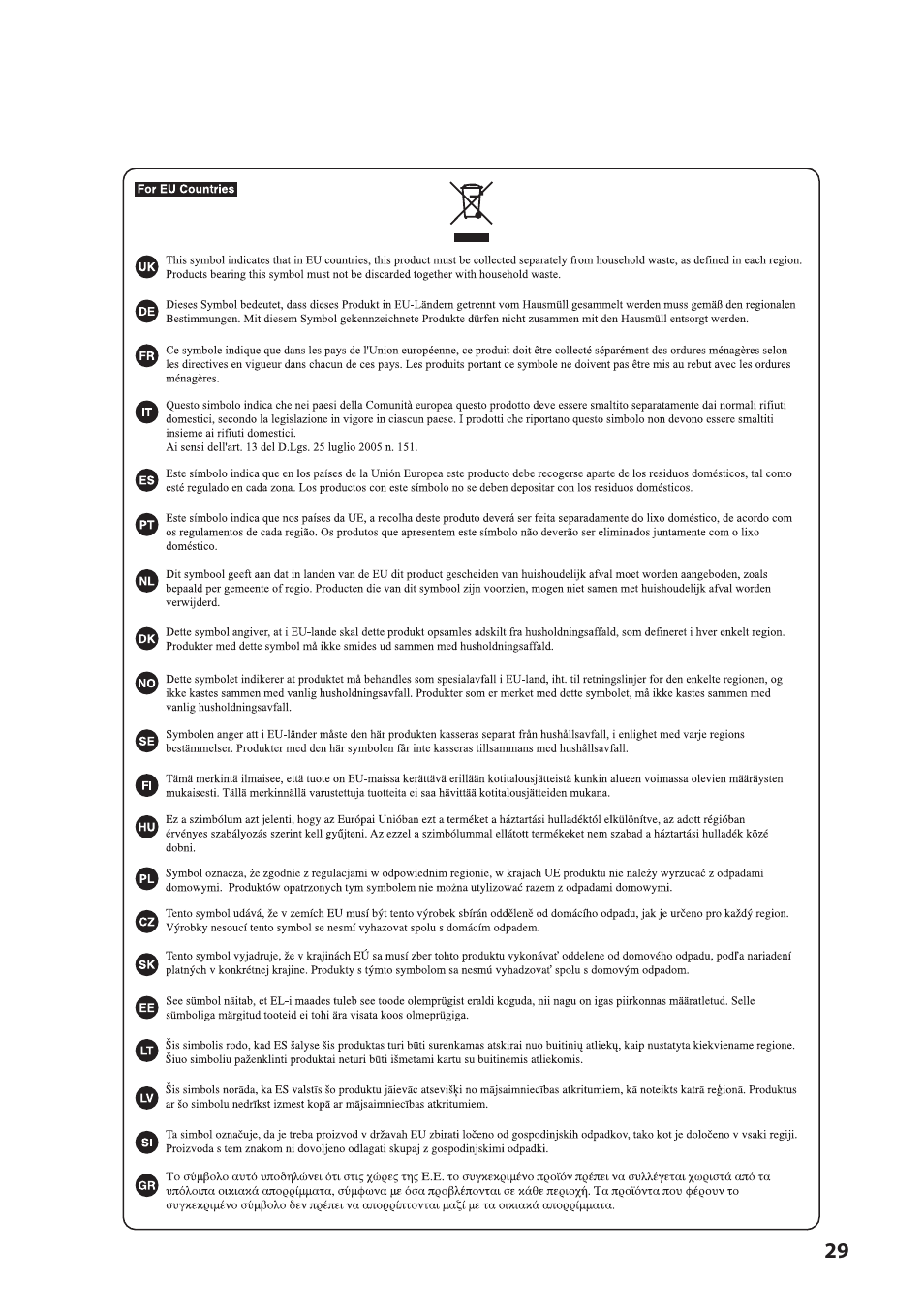 Roland VC-1-SH SDI to HDMI Video Converter User Manual | Page 29 / 32