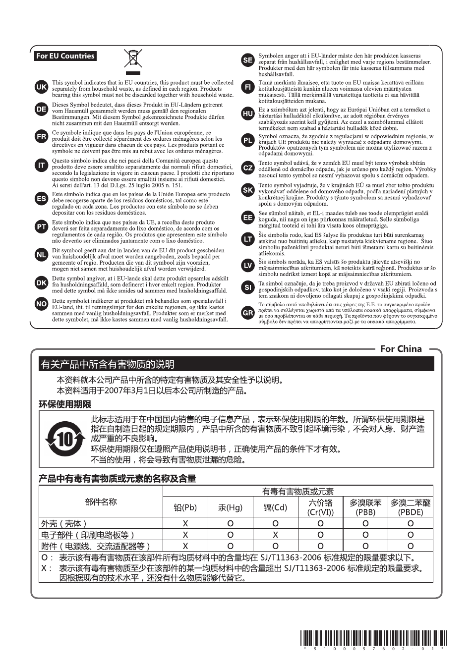 For eu countries | Roland VR-4HD HD AV Mixer User Manual | Page 52 / 52