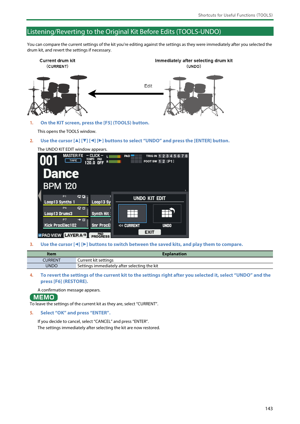 Roland SPD-SX PRO Sampling Pad with 32GB Internal Memory User Manual | Page 143 / 200