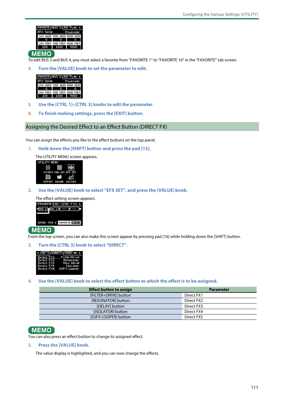 Roland SP-404MKII Creative Sampler and Effector User Manual | Page 111 / 154