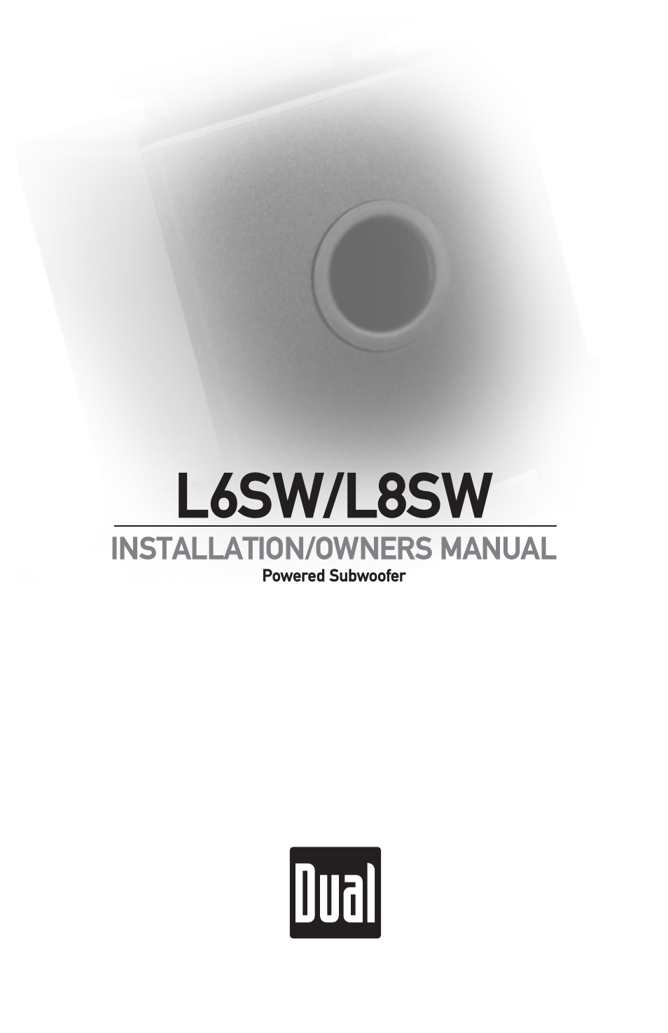 Dual L8SW User Manual | 8 pages