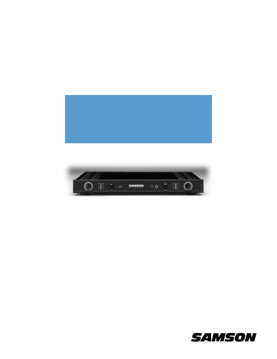Samson Servo 120a Power Amplifier User Manual | 13 pages