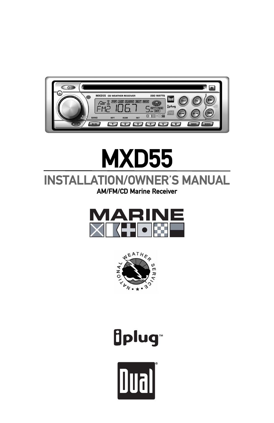 Dual MXD55 User Manual | 12 pages