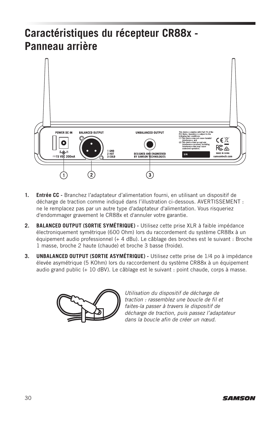 Samson AH8 AirLine 88 Wireless Fitness Headset Microphone Transmitter (D: 542 to 566 MHz) User Manual | Page 30 / 84