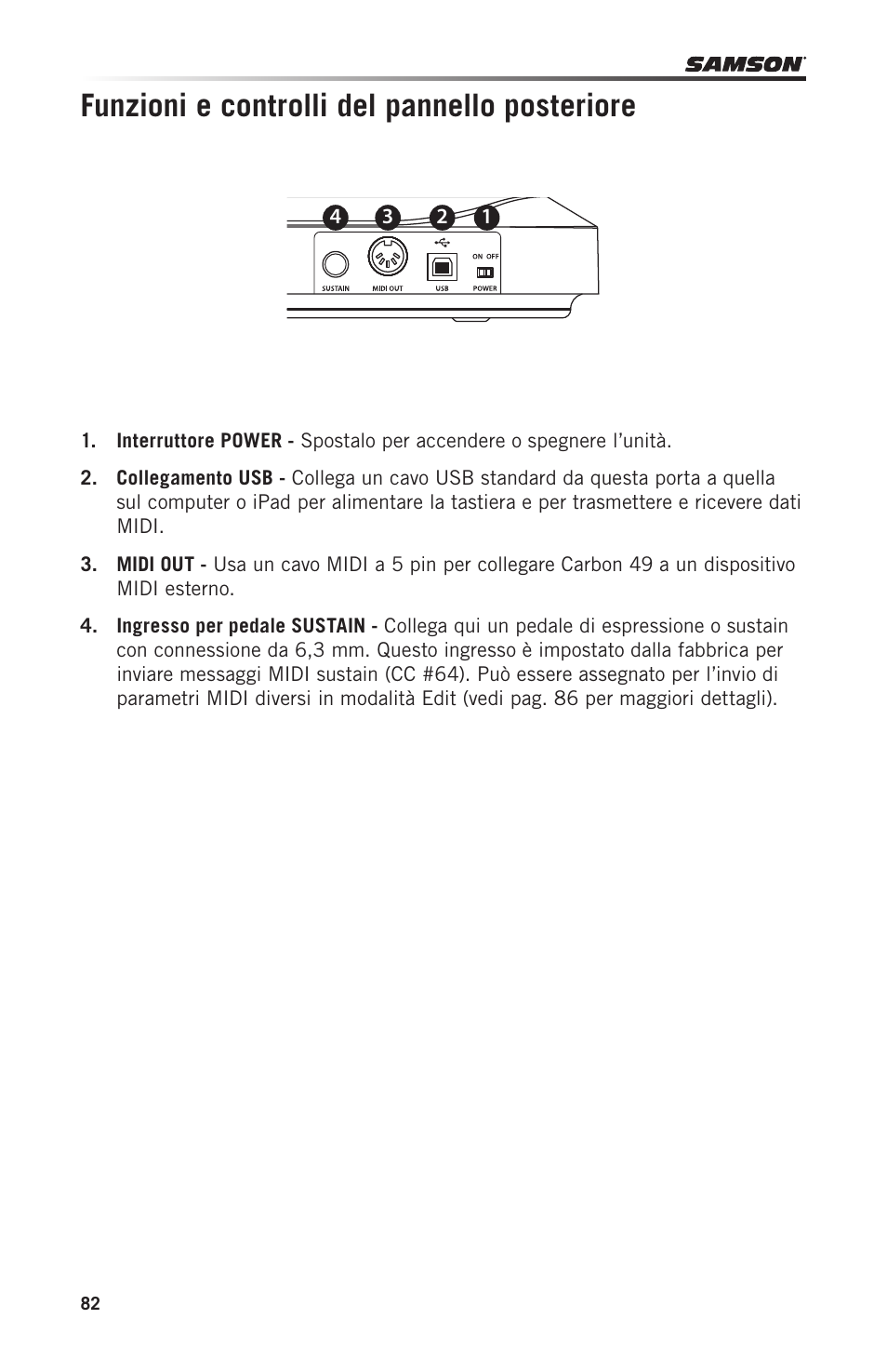 Samson Carbon 49 USB/MIDI Keyboard Controller User Manual | Page 82 / 96