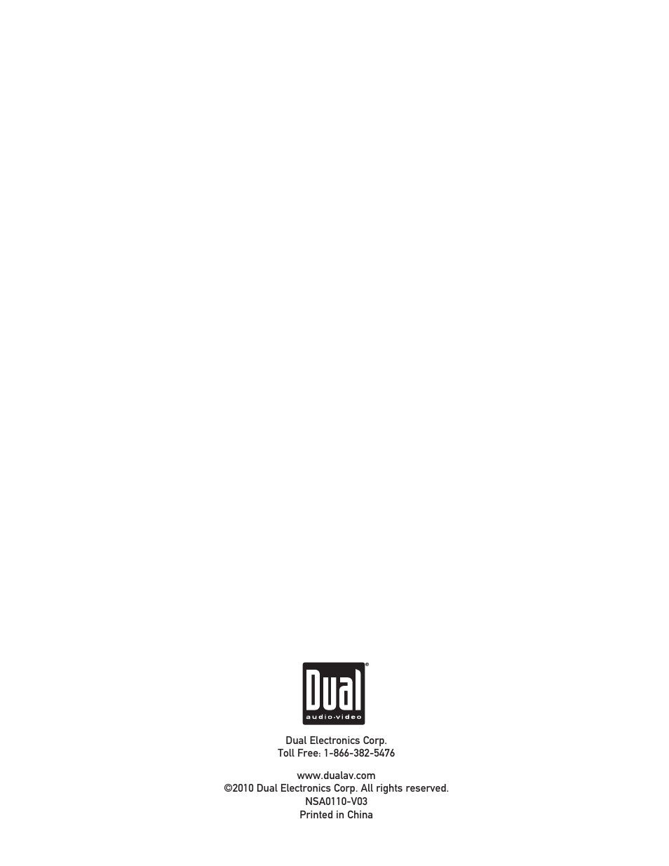 Dual XDVD8182 User Manual | Page 60 / 60