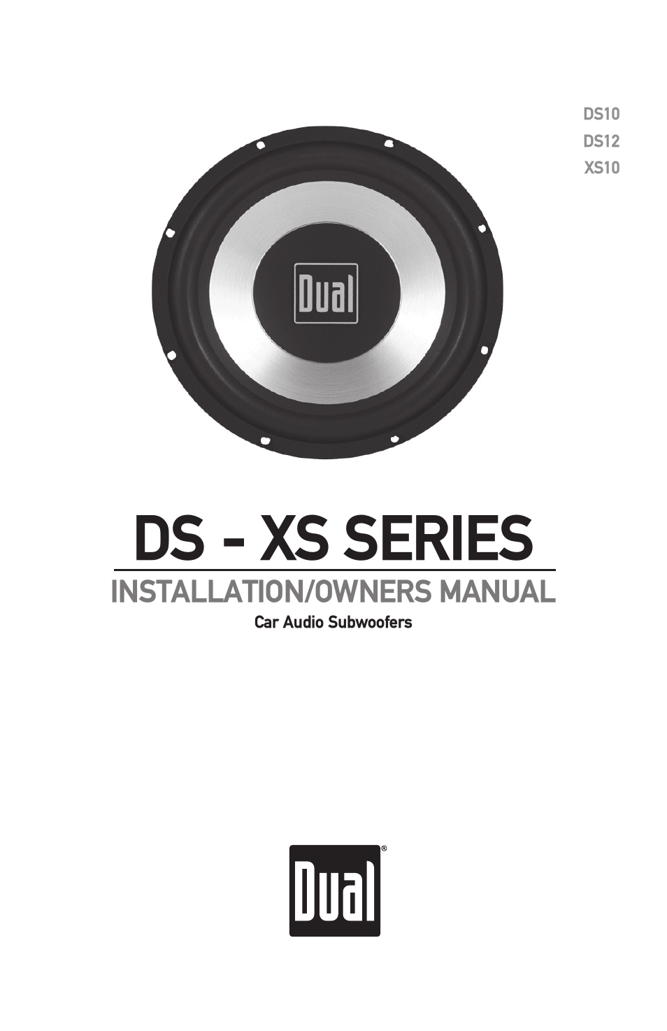 Dual DS12 User Manual | 12 pages