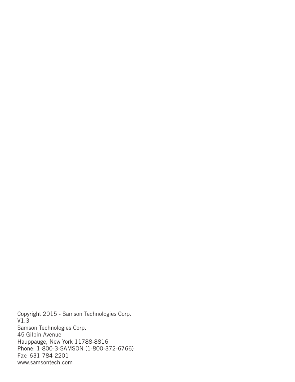 Samson RSXM10A - 800W 2-Way Active Stage Monitor (10") User Manual | Page 2 / 20