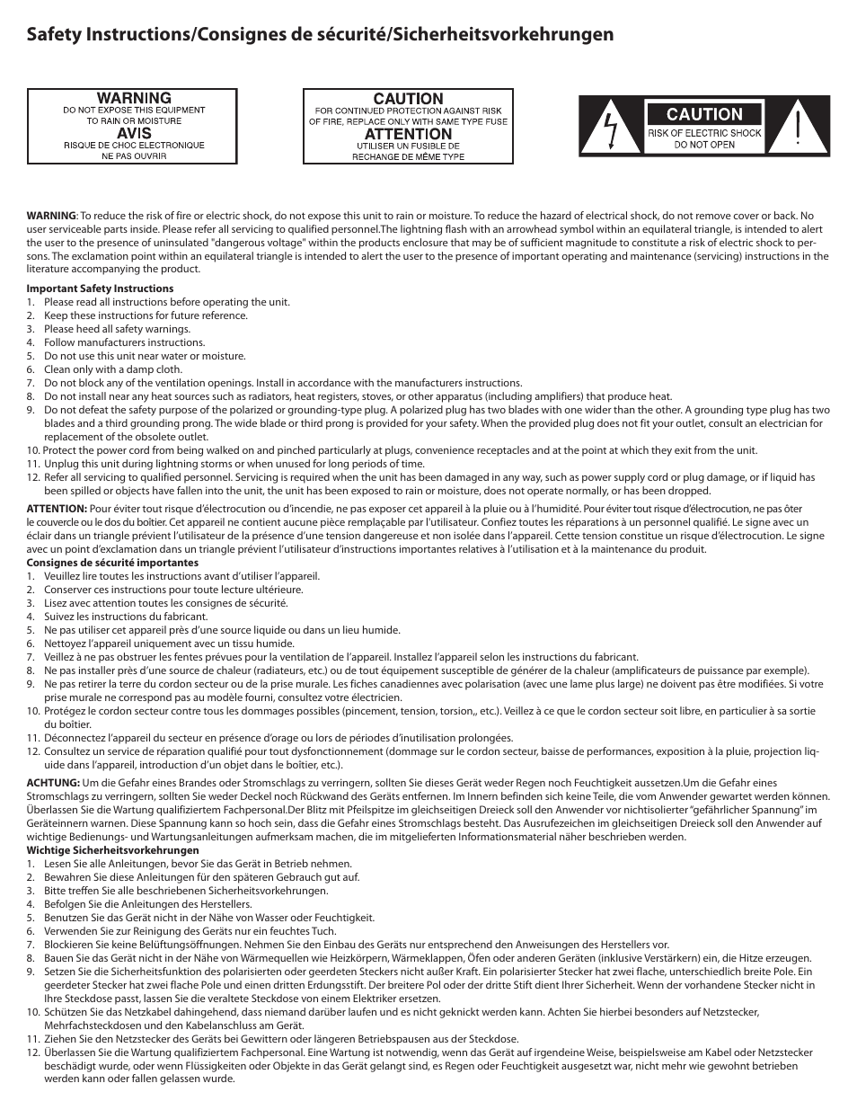 Samson D210A 2-Way Active Loudspeaker User Manual | Page 2 / 64