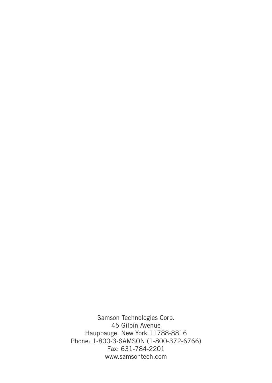 Samson Expedition XP106 Portable PA System with Wired Handheld Mic & Bluetooth User Manual | Page 112 / 112