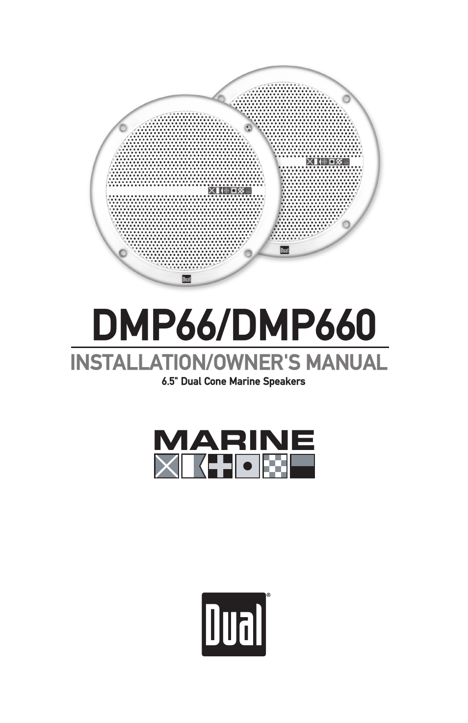 Dual MARINE DMP660 User Manual | 4 pages