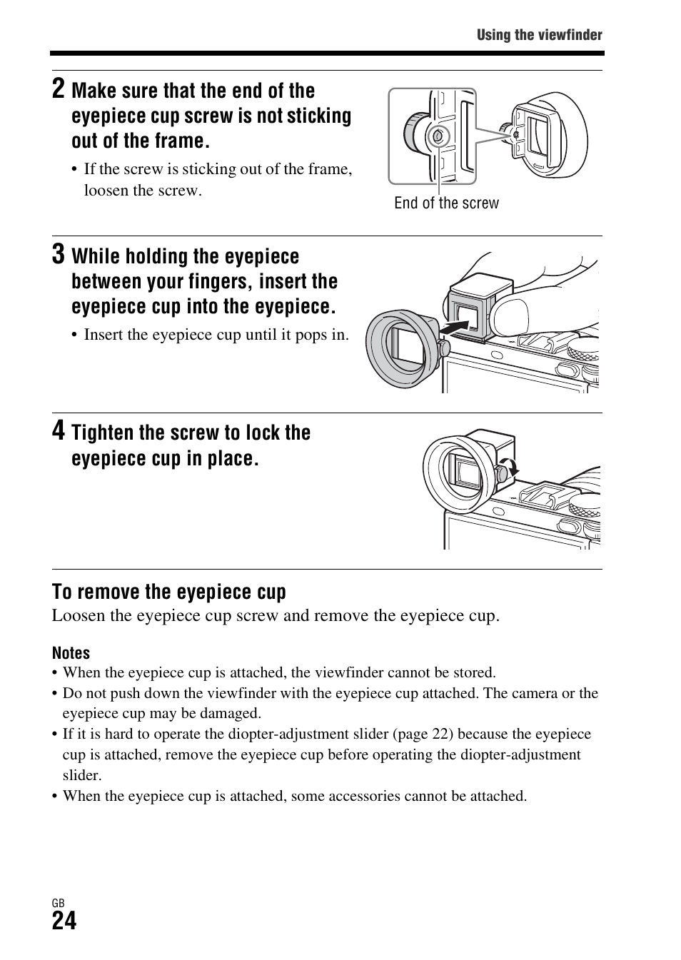 Sony Battery and Travel DC Charger Kit with NP-BX1 Battery User Manual | Page 24 / 92