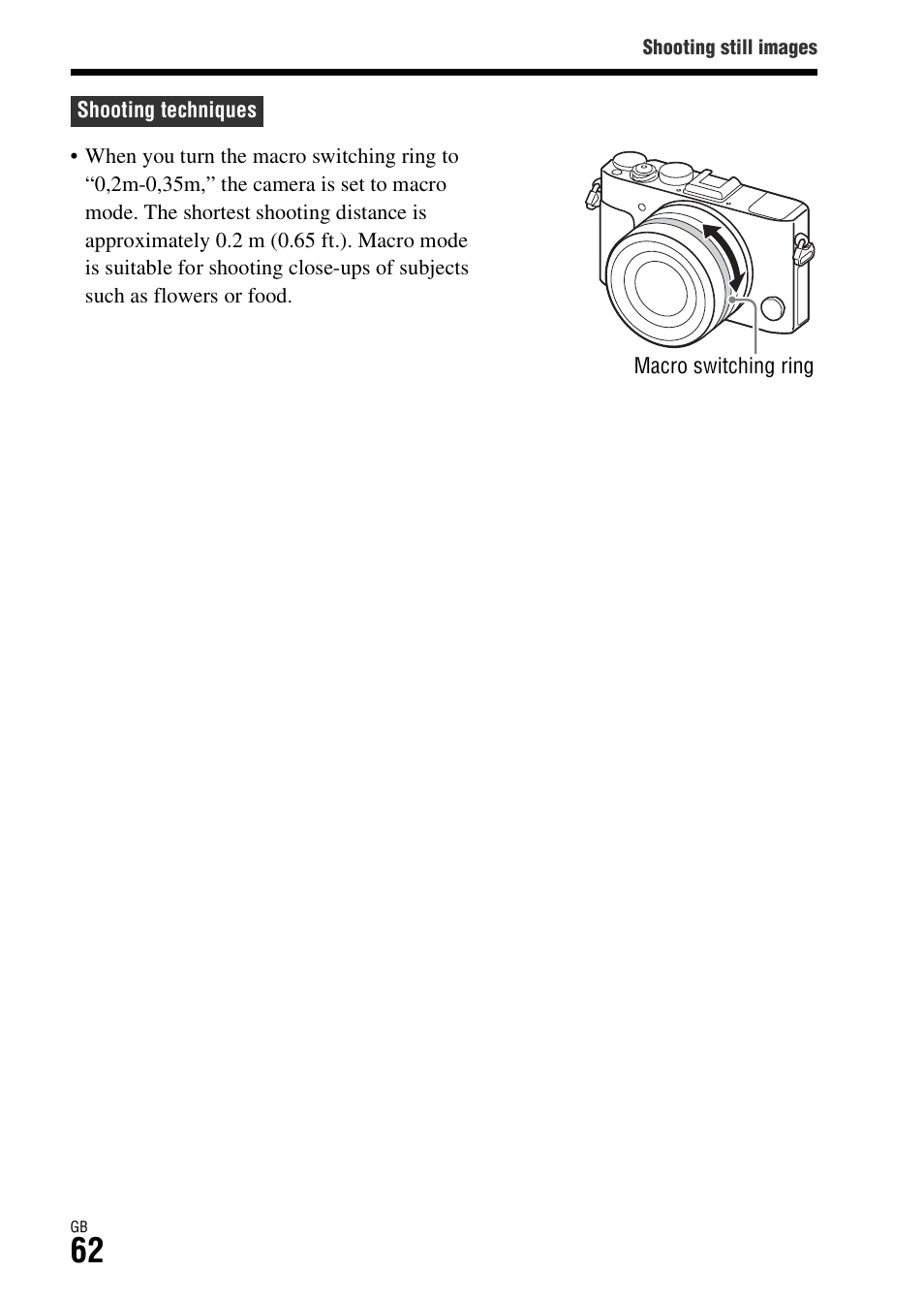 Ng (62), Ode (62) | Sony Battery and Travel DC Charger Kit with NP-BX1 Battery User Manual | Page 62 / 92