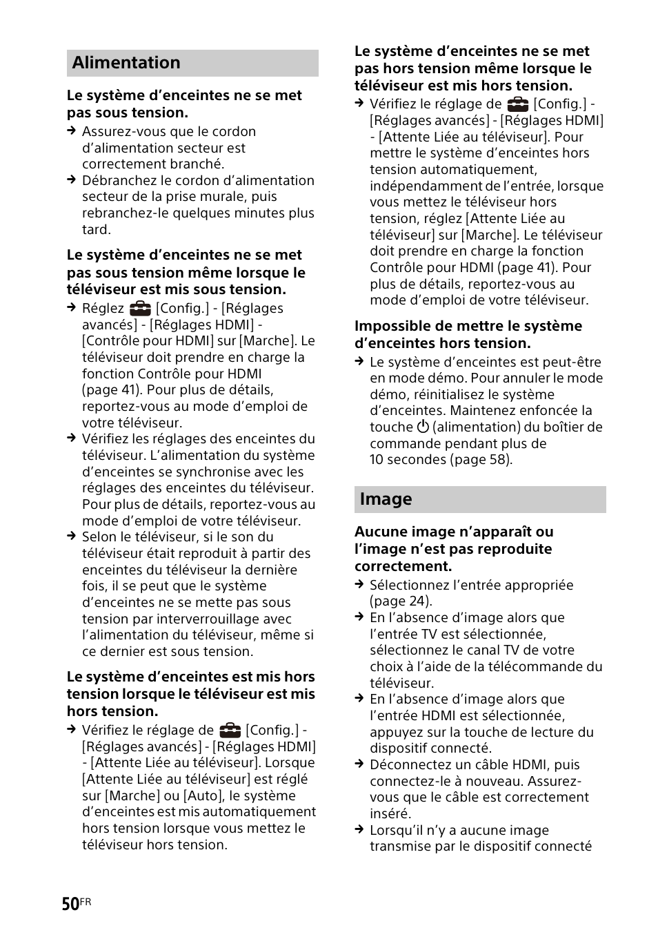 Alimentation image | Sony UniSlot Interface Adapter (25-Pin Connector) User Manual | Page 122 / 220