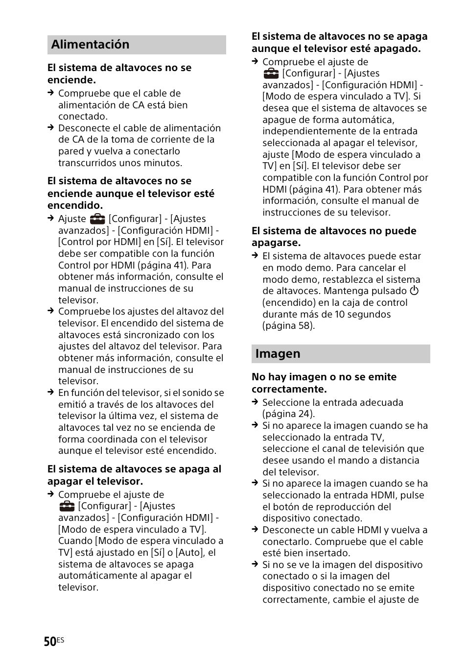 Alimentación imagen | Sony UniSlot Interface Adapter (25-Pin Connector) User Manual | Page 196 / 220