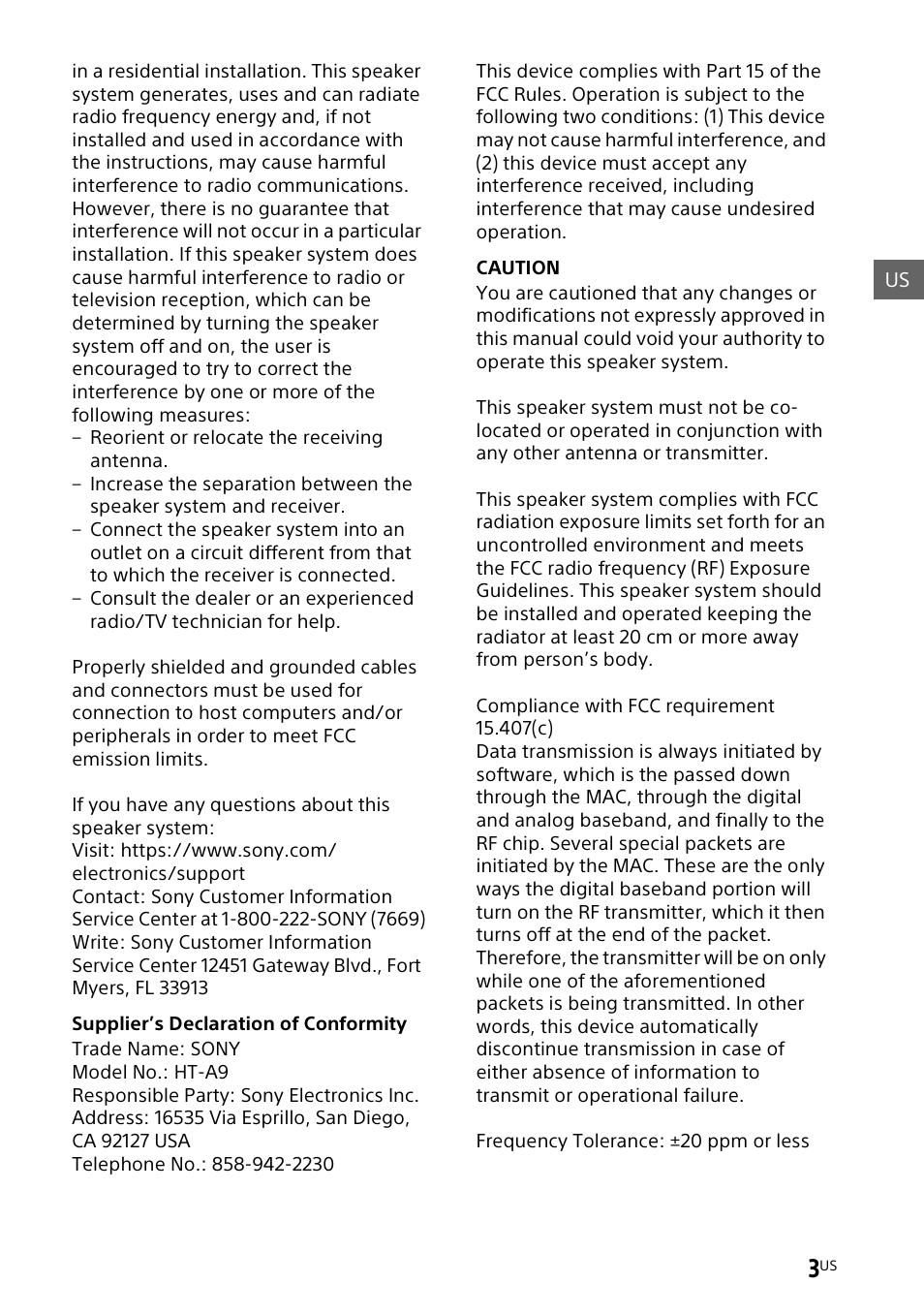 Sony UniSlot Interface Adapter (25-Pin Connector) User Manual | Page 3 / 220