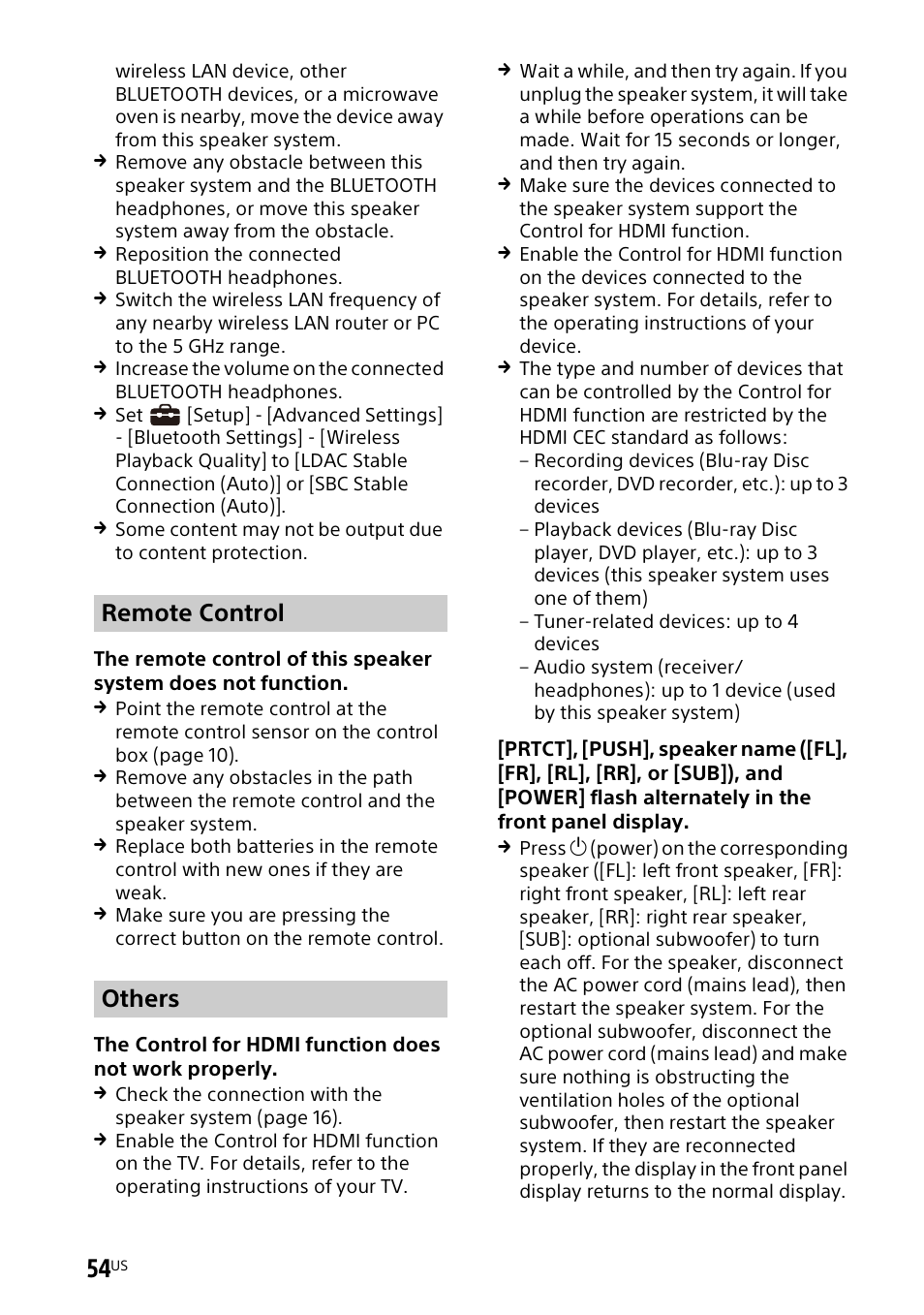 Remote control others | Sony UniSlot Interface Adapter (25-Pin Connector) User Manual | Page 56 / 220