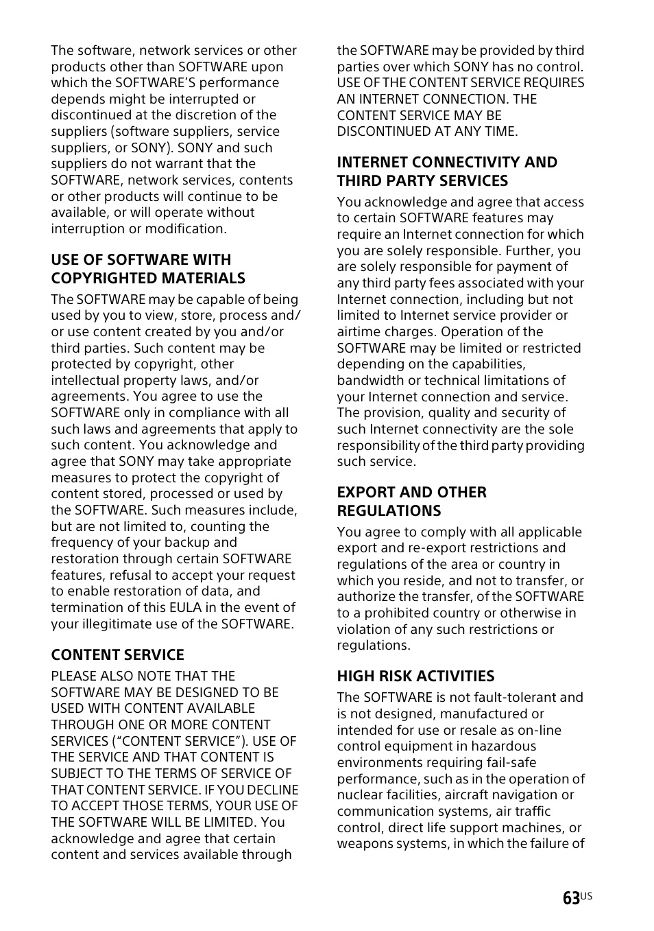 Sony UniSlot Interface Adapter (25-Pin Connector) User Manual | Page 65 / 220