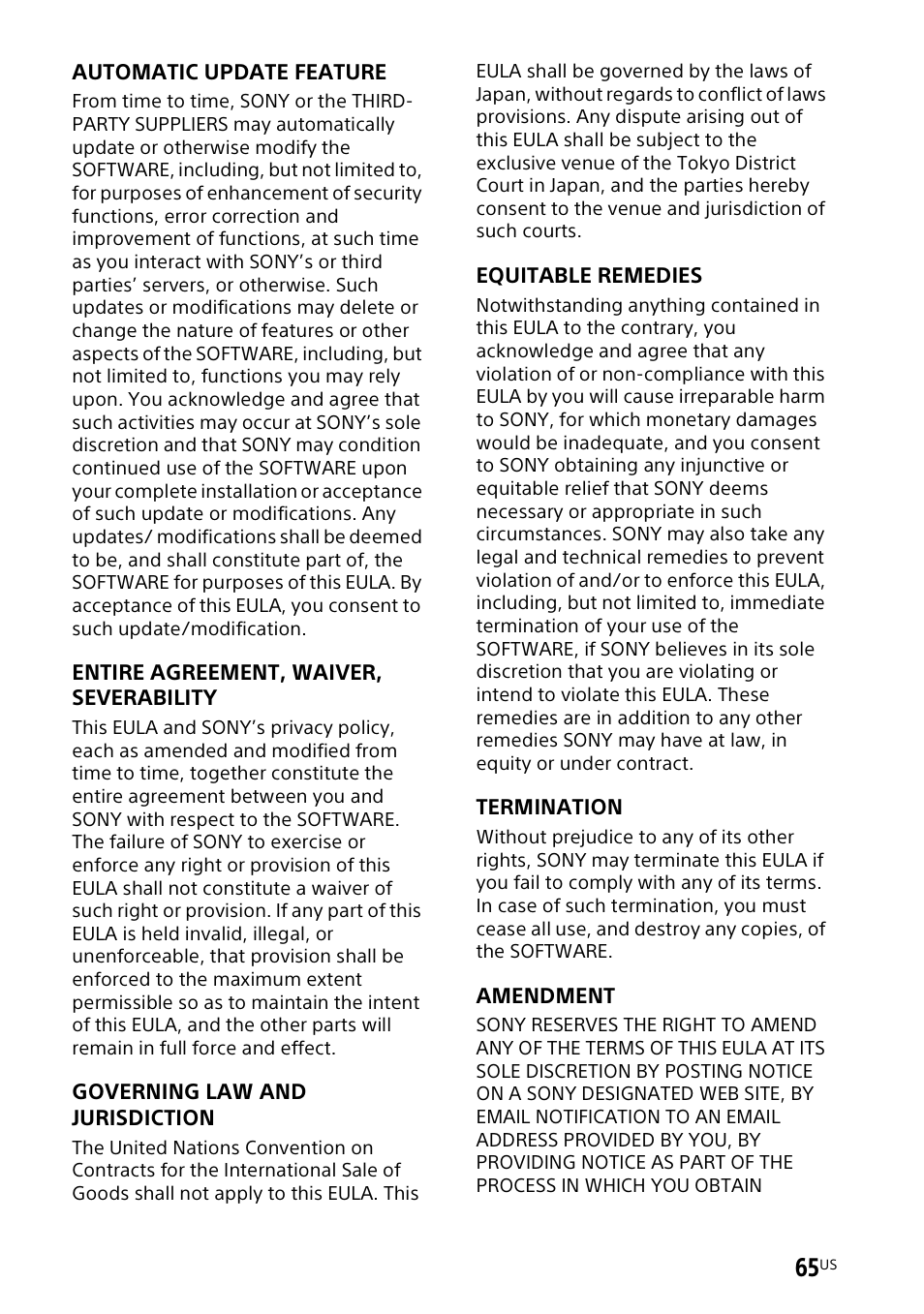 Sony UniSlot Interface Adapter (25-Pin Connector) User Manual | Page 67 / 220