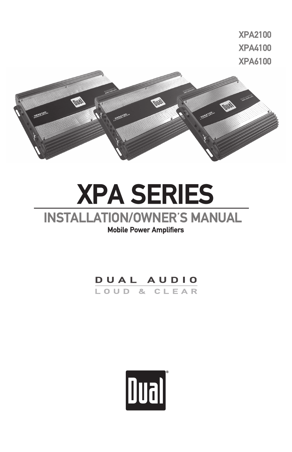 Dual XPA2100 User Manual | 12 pages