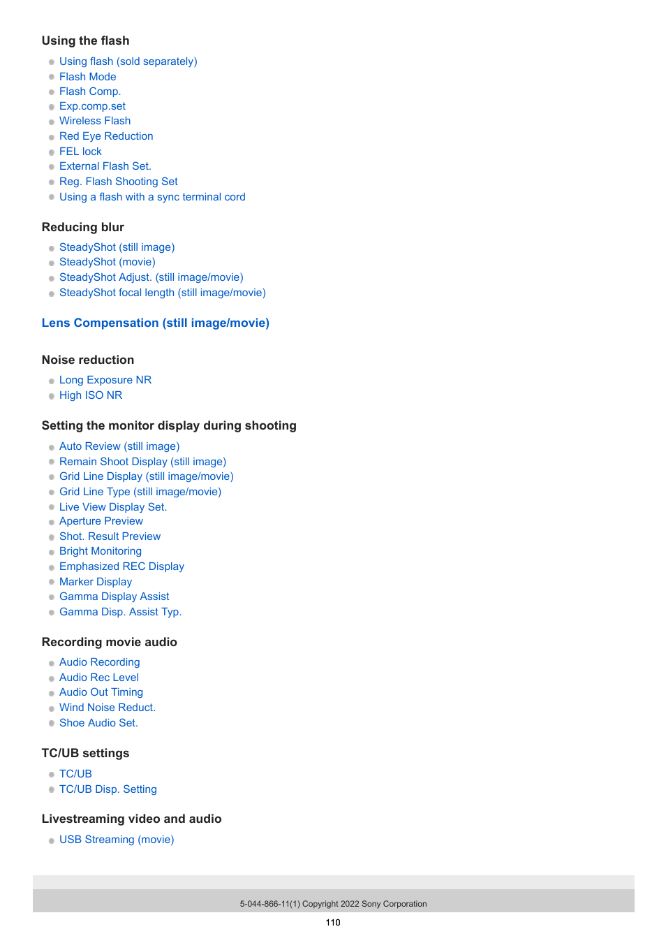 Sony PCM-A10 High-Resolution Audio Recorder User Manual | Page 110 / 535