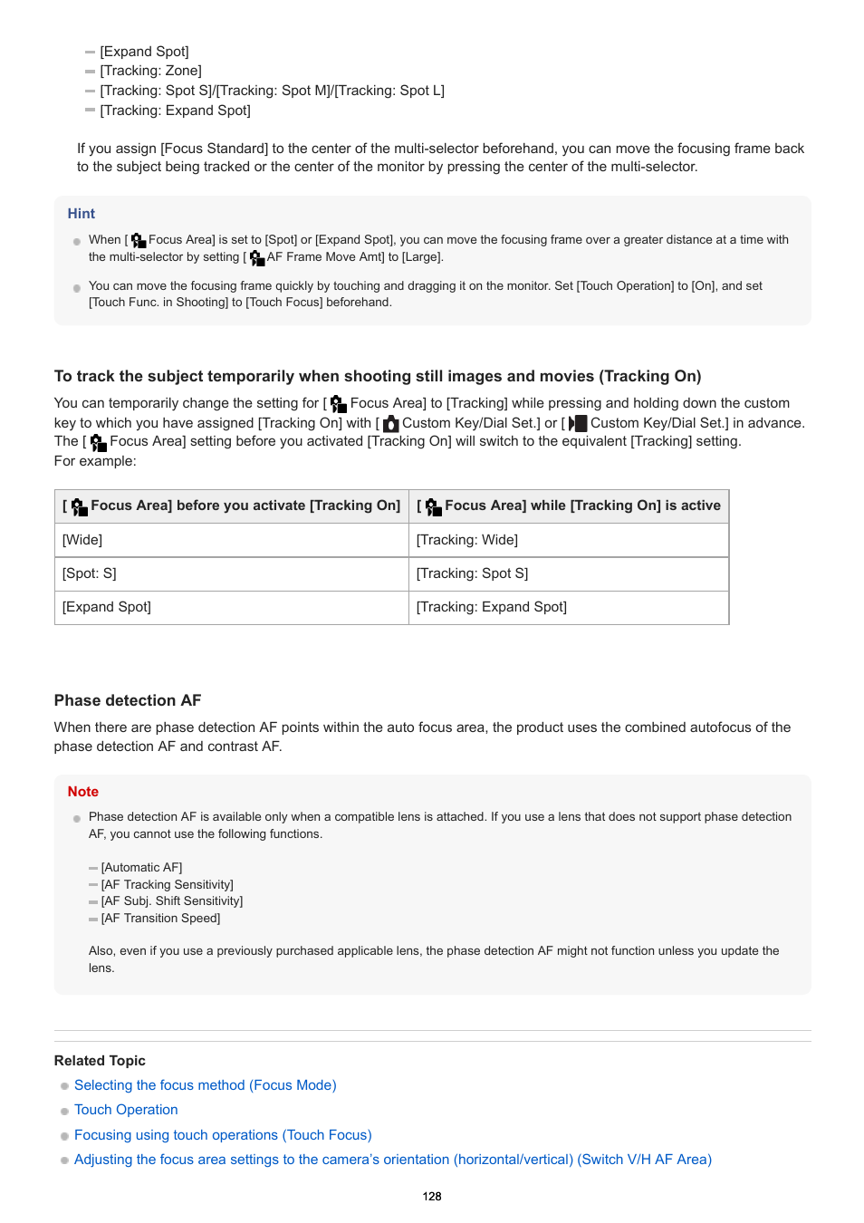 Sony PCM-A10 High-Resolution Audio Recorder User Manual | Page 128 / 535