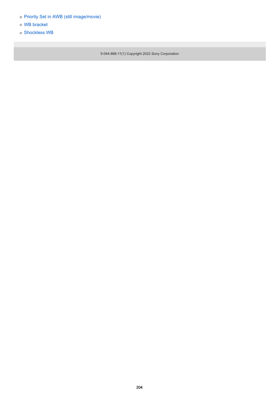 Sony PCM-A10 High-Resolution Audio Recorder User Manual | Page 204 / 535