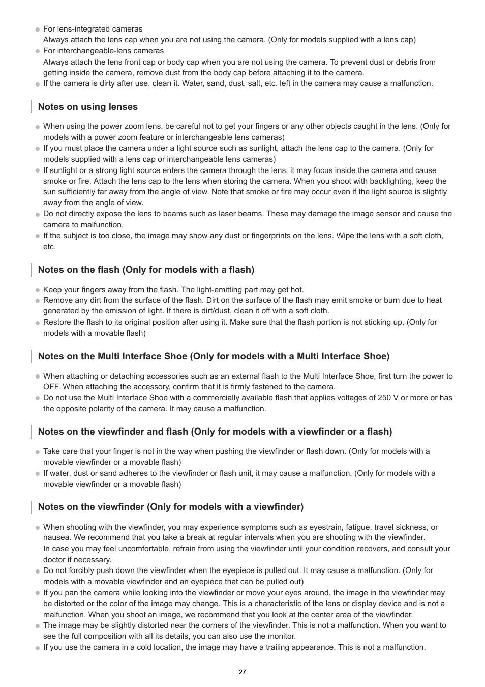 Sony PCM-A10 High-Resolution Audio Recorder User Manual | Page 27 / 535