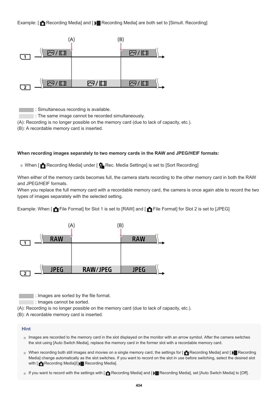 Sony PCM-A10 High-Resolution Audio Recorder User Manual | Page 404 / 535