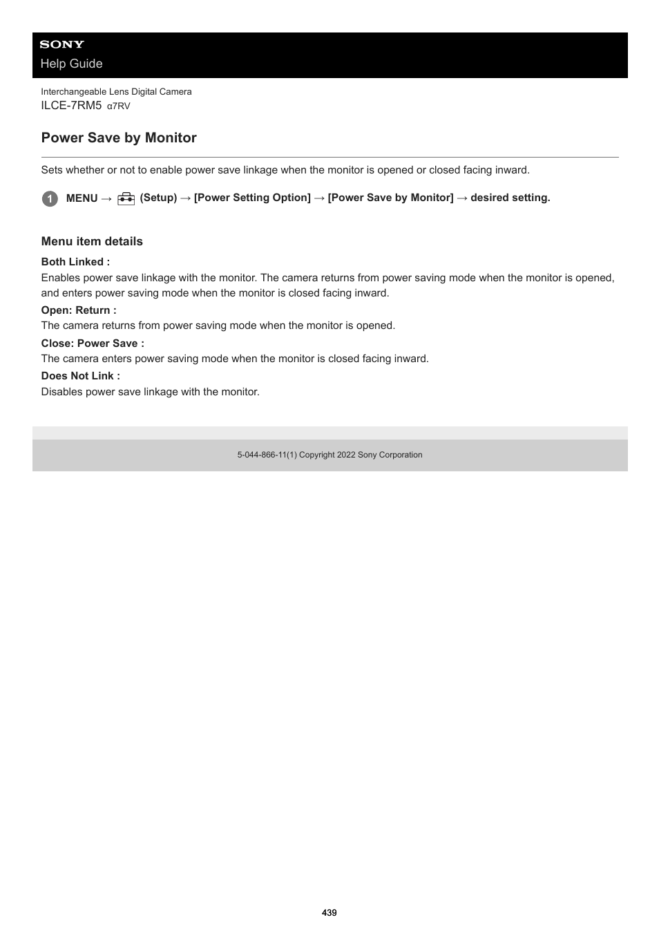 Power save by monitor | Sony PCM-A10 High-Resolution Audio Recorder User Manual | Page 439 / 535