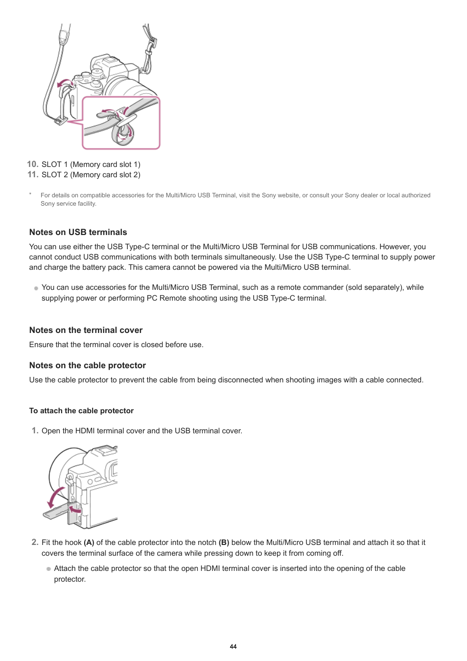 Sony PCM-A10 High-Resolution Audio Recorder User Manual | Page 44 / 535