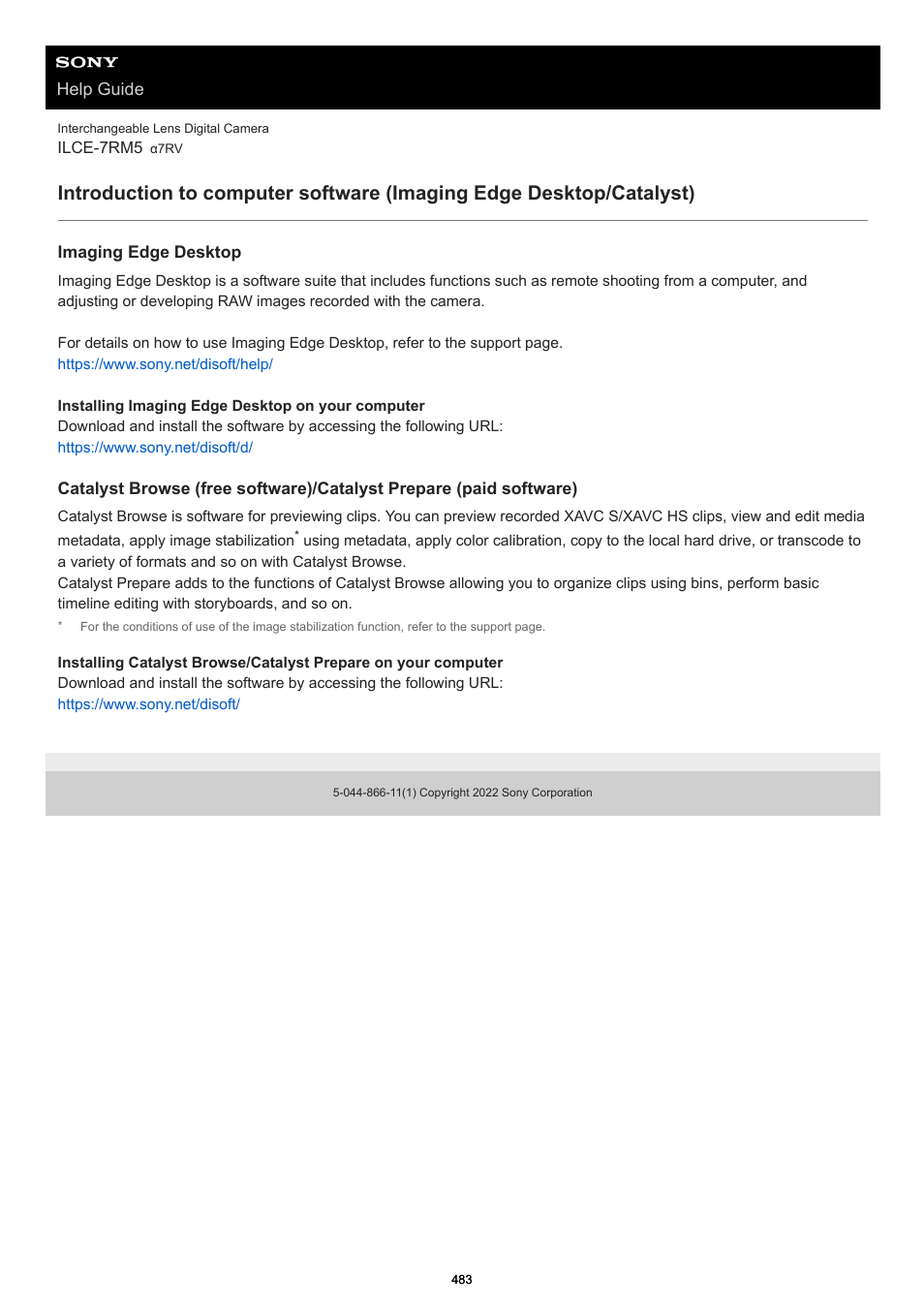 Sony PCM-A10 High-Resolution Audio Recorder User Manual | Page 483 / 535