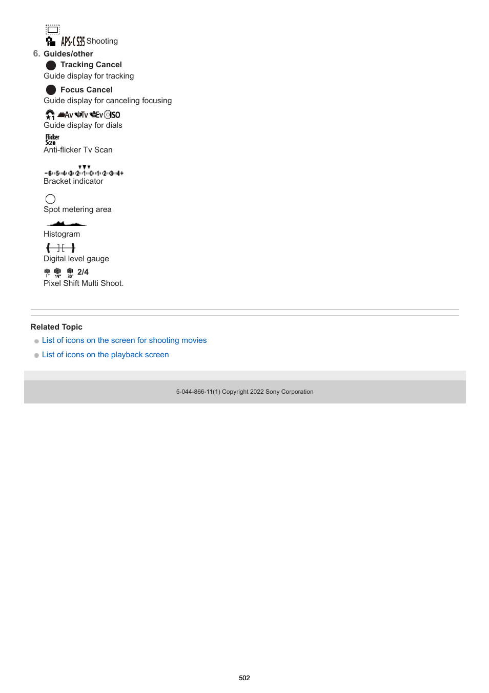 Sony PCM-A10 High-Resolution Audio Recorder User Manual | Page 502 / 535