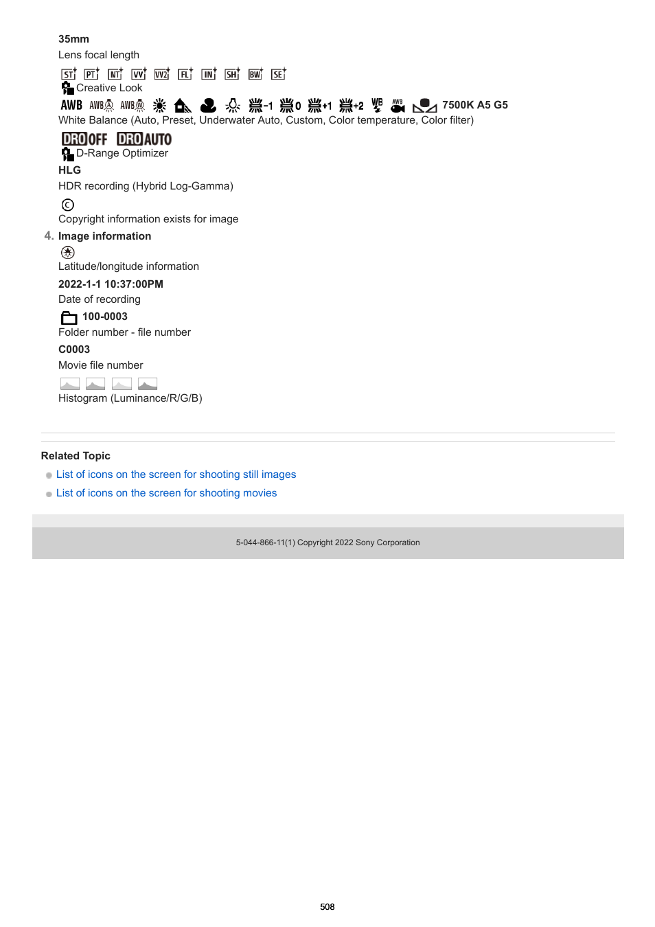 Sony PCM-A10 High-Resolution Audio Recorder User Manual | Page 508 / 535