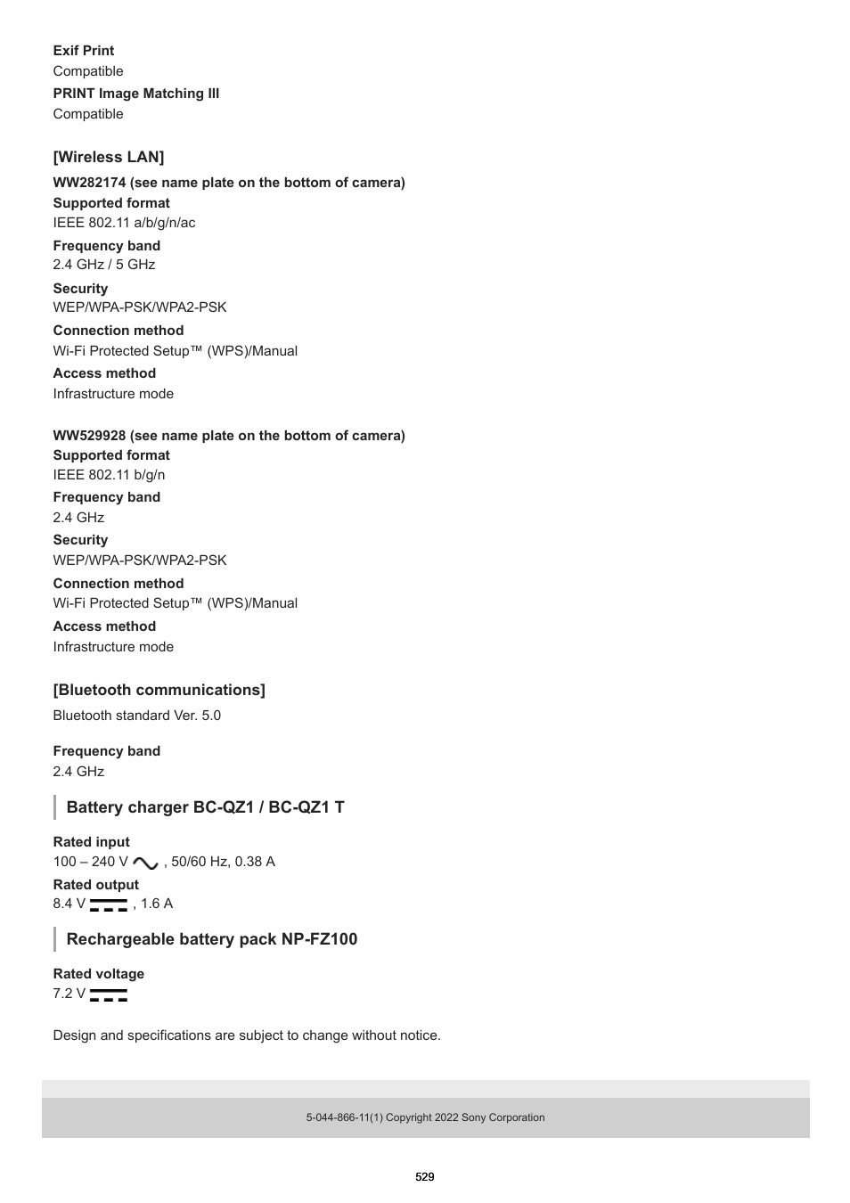 Sony PCM-A10 High-Resolution Audio Recorder User Manual | Page 529 / 535