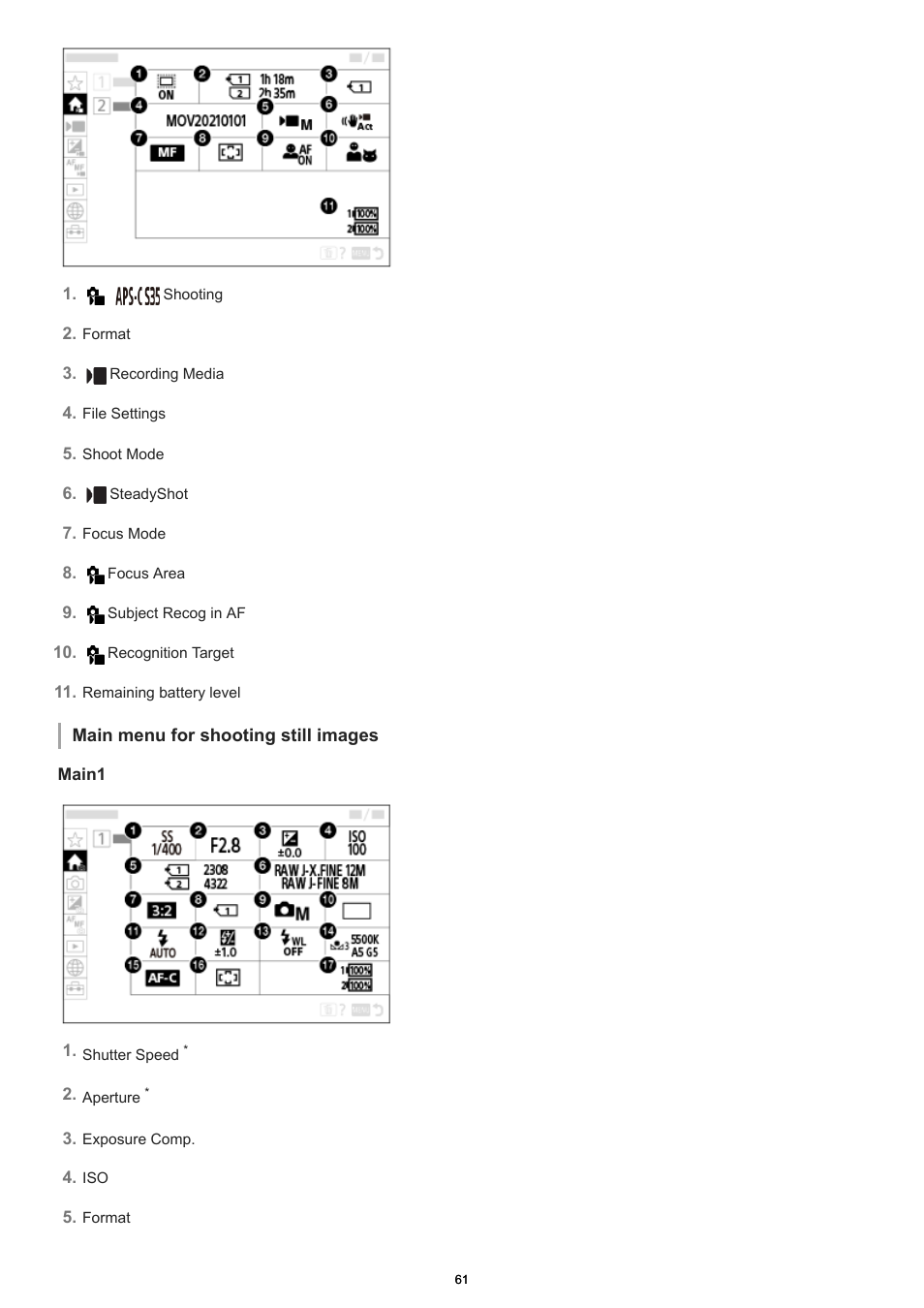 Sony PCM-A10 High-Resolution Audio Recorder User Manual | Page 61 / 535