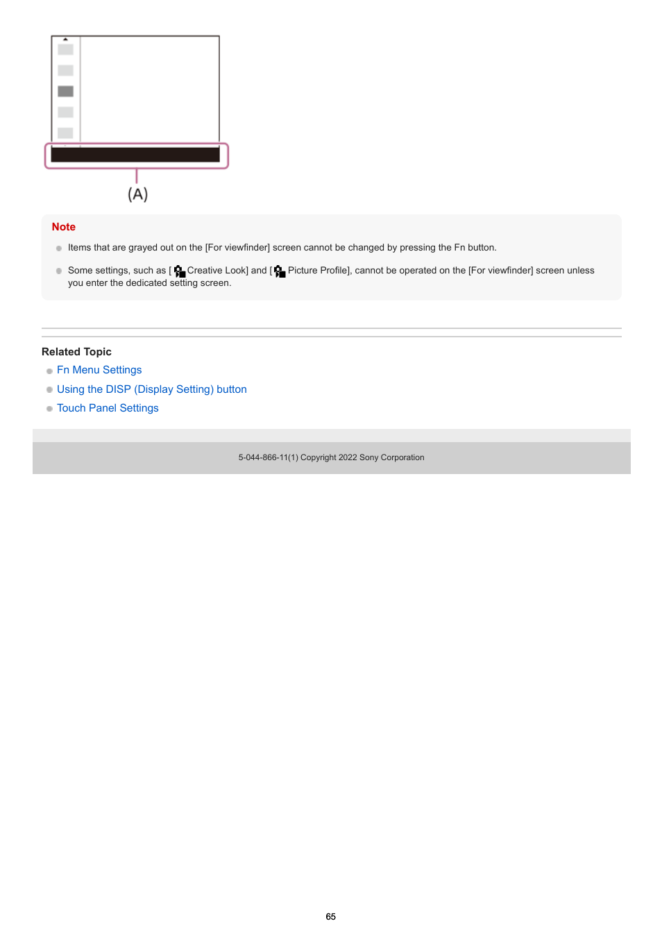 Sony PCM-A10 High-Resolution Audio Recorder User Manual | Page 65 / 535