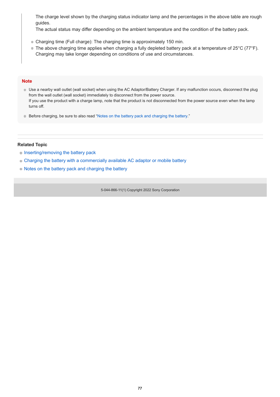Sony PCM-A10 High-Resolution Audio Recorder User Manual | Page 77 / 535